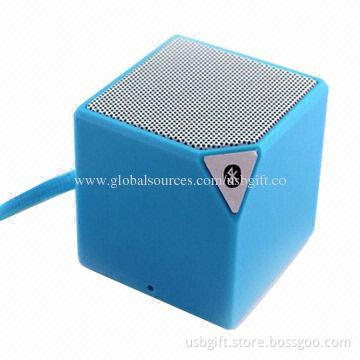 Bluetooth Speaker/Mini Speaker Box for Home Based Online Store, Made of Plastic